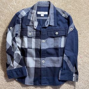 Burberry Children Button Down Dress Shirt